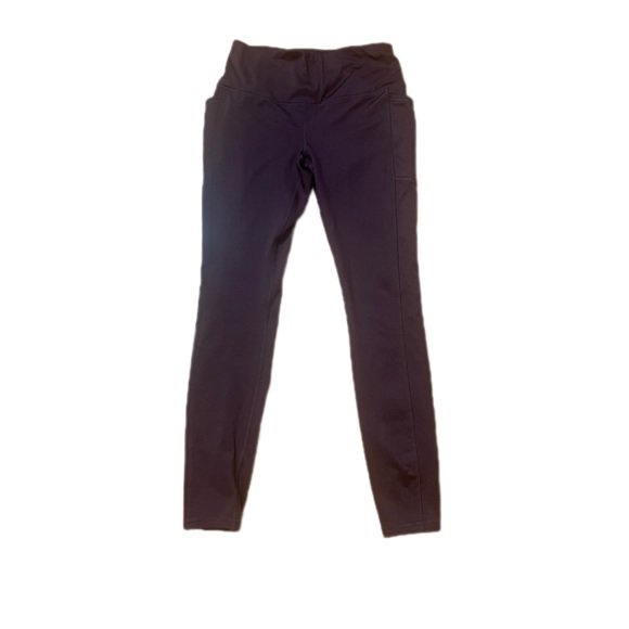 Reebok Pants - Reebok Womens Highrise Athletic Pants, Burgandy Size Small